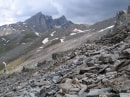 descente du col de Chamoussière